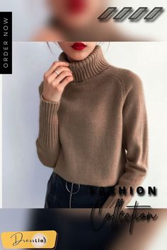 Cashmere Knitted Sweater Women Autumn Winter Korean Turtleneck Long Sleeve Pullover Female Jumper Green Knitwear Elegant Fall Sweater, Elegant Acrylic Sweater For Fall, Beige Soft Knit Top For Winter, Trendy Turtleneck Sweater For Winter, Trendy Warm Solid Sweater, Winter Long Sleeve Knit Top For Layering, Trendy Solid Warm Sweater, Elegant Chunky Knit Sweater For Fall, Trendy Warm Solid Color Sweater