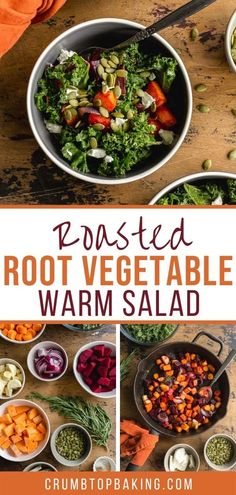 roasted root vegetable warm salad recipe