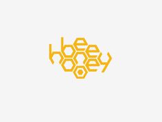 an orange honeycomb logo on a white background