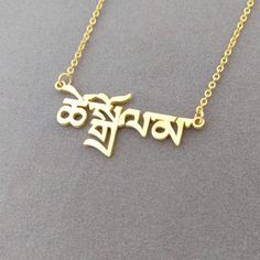 "Custom Tibetan Name Necklace, Tibetan Necklace, Tibetan Sanskrit Necklace, Tibetan Pendant Necklace, Tibetan Jewelry, Gift for Her Personalized Tibetan Necklace - A special gift for you and your loved ones, They would be very surprised to see their name made it just for them. The gold name necklace can be personalized with any name. All of my products are handmade. Why buy from us? Quality Product At Affordable Prices 1.2mm Super Thickness. 100% Satisfaction Guaranteed. Detail Material:925 ster Spiritual Name Necklace As A Gift, Spiritual Style Name Necklace Gift, Spiritual Name Necklace For Gift, Spiritual Personalized Name Necklace As Gift, Customized Meaningful Gold Jewelry, Personalized Spiritual Name Necklace For Gift, Personalized Spiritual Necklaces As Gifts, Spiritual Name Necklace For Mother's Day, Gold Personalized Spiritual Charm Necklaces