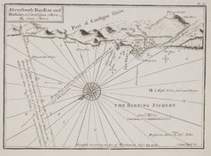 an old map shows the location of many places