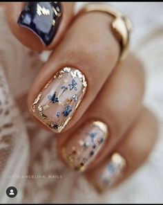 Here Are The 15 Best Fall & Winter 2022 Nail Trends To Copy Nail Bling, Japanese Nail, Orange Nails, Elegant Nails, Nail Inspiration, Nail Arts