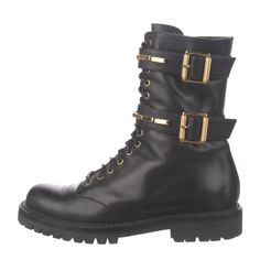 Alexandre Vauthier Leather Combat Boots Black Size It 37 Great Condition Combat Boots Black, Leather Combat Boots, Alexandre Vauthier, Moto Boots, Boots Black, Black Boots, Combat Boots, Size 7, Women Shoes