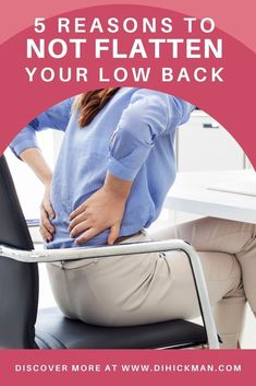 The spine is made of curves, STOP trying to "flatten" your back! A healthy spine is one that embraces the natural curvatures. This is why we need to stop tucking the tailbone in many standing yoga poses! Healthy Spine, Stop Trying, Your Back, Yoga Poses