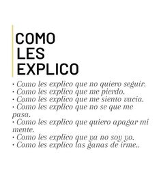 an advertisement with the words compo les explico written in spanish