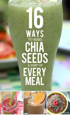 the cover of 16 ways to make chia seeds a part of every meal