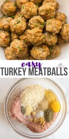 turkey meatballs are an easy and delicious appetizer