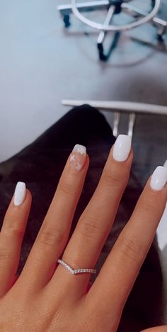 Teen Nails, Western Nails, Country Nails, Simple Gel Nails, White Acrylic Nails, Simple Acrylic Nails, Classy Acrylic Nails, Short Square Acrylic Nails