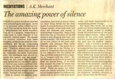 a newspaper article about the amazing power of science