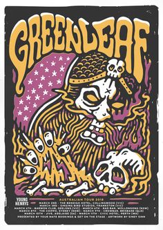 Band Poster, Tour Poster, Beer Logo, Skeleton Art, Tour Posters, Poster Artwork, Album Cover Art, Gig Posters