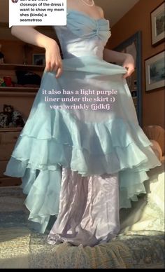 Fairycore Prom Dress, Prom Dress Patterns, Prom Dress Sewing Patterns, Diy Prom Dress, Prom Dress Pattern, Dress Tutorials, Fairytale Dress, Darling Dress, Hoco Dresses