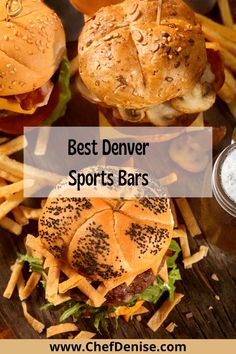 Burgers at one of the best sports bars in Denver Sports Bars, North America Travel Destinations, Trip Destinations, Fancy Restaurants, Visit Usa, Colorado Vacation, Usa Travel Guide, Us Travel Destinations