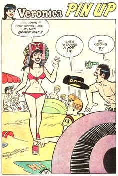 Veronica Archie, Archie Comics Strips, Dan Decarlo, Archie Comic Books, Romantic Comics, Pulp Fiction Book, Old Comic Books, Betty And Veronica, Comic Book Panels