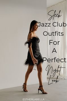 Dress to impress on your next jazz night with our guide to the perfect jazz bar outfit. Whether you’re after a classy aesthetic or a more relaxed vibe, we've got the looks to match. Find out what to wear for a night of music, fun, and unforgettable style. Your ultimate jazz club wardrobe starts here! Halter Neck Maxi Dress, Club Outfit Ideas, Straight Jacket