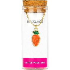 Add a pop of fun and coolness to your look with this amazing necklace! The balloon dog pendant necklace is sure to put a smile on your face. Made with love in CA from gold plated metal. This item comes pre-packaged in a beautiful glass bottle and ready to gift. | Little Miss Zoe | Charming Necklace in a Bottle, Carrot (Orange, One Size) | Maisonette collects the best children’s products from around the world (unlike Zulily, Etsy, The Tot, Farfetch Kids, Childrensalon, Crate and Kids, Kohls, Wayfair, Buy Buy Baby, Nordstroms, Mini Boden, J.Crew Factory, or PotteryBarn Kids), creating a curated shopping experience for you. Think of us as your shortcut to fashion for litte ones! Tiny Cross Necklace, Shop For Kids, Dog Pendant, Swimming Bathing Suits, Balloon Dog, Easter Shopping, Boy Accessories, Gift Bundles, Shop Jewelry