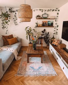 the living room is clean and ready for us to use it's new furniture