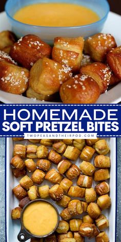 These Homemade Soft Pretzel Bites are the best Gameday recipe! This easy appetizer recipe is easy to make at home and makes a fun party snack! Save this pin for later. Quick Soft Pretzel Recipe, Easy At Home Appetizers, Easy Salty Snacks Homemade, Sonic Pretzel Twist Recipe, Home Made Pretzels Easy, Kid Cooking Recipes Easy, Home Made Soft Pretzels, Air Fryer Soft Pretzel, Easy Pretzel Recipe