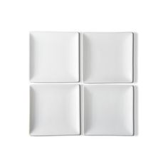 Whiteware Square Plate - Greenhouse Home Table Setting With White Square Plates, Round Or Square Plates, Square Plates And Bowls, White Square Plates, Bowls And Plates, White Platter, Tea Reading, Plates And Bowls Set, Square Plate