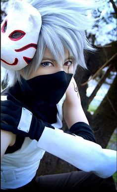 AMAZING cosplay ll Naruto ll Kakashi Hatake Kakashi Cosplay, Kakashi Anbu, Naruto Kakashi, Amazing Cosplay, Kakashi Hatake, Manga Cosplay