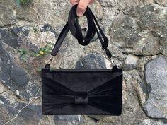 🔘 This velvet shoulder bag comes in many colors and is a perfect accessory for events, proms, or any formal functions. This zippered clutch purse comes with a wrist strap together. 🔘 We can convert the bag to a wristlet or a  Shoulder bag. The option is in the drop-down bar. The strap is adjustable 120cm -150 cm / 47 inches -59 inches 🔘 Attention; the lining fabric color may sometimes chained with a matching other color. Material: Velvet, Lining interface, chain.  🔘The bag has one long pocke Chic Evening Velvet Bag, Formal Velvet Rectangular Bag, Formal Rectangular Velvet Bag, Elegant Velvet Evening Bag, Elegant Velvet Bag For Events, Elegant Velvet Bags For Events, Elegant Velvet Bags For Formal Occasions, Elegant Velvet Bag For Formal Occasions, Elegant Velvet Bags For Event