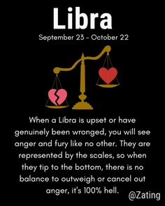 a poster with the quote libra on it