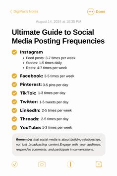 the ultimate guide to social media posting