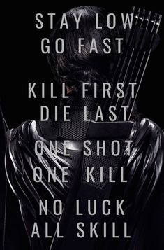 the poster for the upcoming movie,'stay low go fast kill first die last one shot