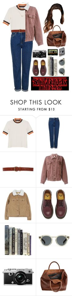 "nancy wheeler" by melancholiah ❤ liked on Polyvore featuring Monki, Topshop, C'N'C, Moschino, Dr. Martens, Illesteva, INDIE HAIR, CASSETTE, Olympus and Monserat De Lucca Nancy Wheeler, Indie Hair, Netflix Show, 80s Fashion, Polyvore Outfits, Looks Vintage, Grunge Fashion