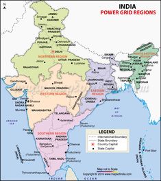 india map showing the major cities and towns