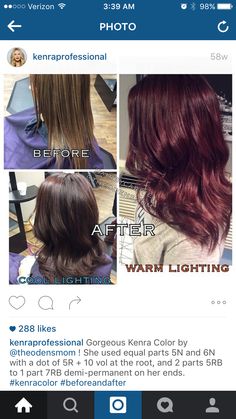 Kenra Hair Color, Kenra Color, Eyes Lips Face, Eyes Lips, Cool Lighting, Hair Ideas