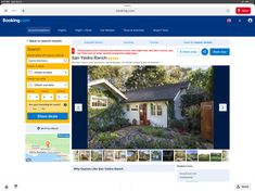 a screen shot of the homepage for a real estate listing company that sells homes