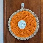 Potholder Crochet Pattern, Ribbed Crochet, Finger Crochet