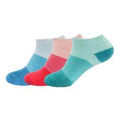 PRICES MAY VARY. 89% Nylon 10% Polyester 1% Spandex FUZZY ALOE INFUSED SOCKS 3 Pairs of Asst. A Comfy Aloe Infused Low Cut Socks. These socks make great gifts for mom on Mother's Day or as a birthday gift. MOISTURIZING AND SUPER SOFT Ultra moisturizing socks, Aloe infused to treat feet and soften skin while surrounding your feet in plush comfort. Treat calloused, cracked, dry feet. SIZING Small Women's US Shoe Size 4-8 FIBER CONTENT 89% Nylon 10% Polyester 1% Spandex CARE INSTRUCTIONS Machine wa Aloe Infused Socks, Low Cut Socks, Great Gifts For Mom, Soften Skin, Hand Care, Casual Socks, Low Cut, Man Cave, Gifts For Mom