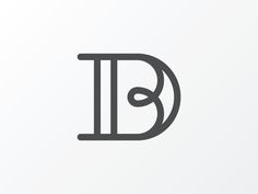 the letter d is made up of two lines