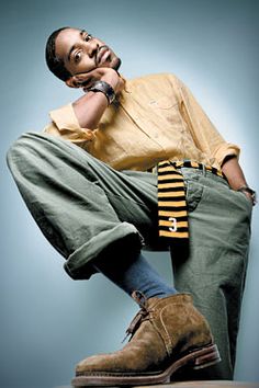 Popped Collar Culture: Fashionista/o Feature: Andre 3000    One of the Coolest guys on the planet Face Anatomy, Dapper Dudes, Rap Wallpaper, Neo Soul, Hip Hop Culture, Black Culture, Fashion Killa