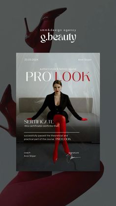 the front page of a magazine with an image of a woman sitting on a couch