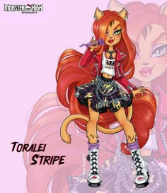 Toralei Stripe, Hand Drawing Reference, Monster Dolls