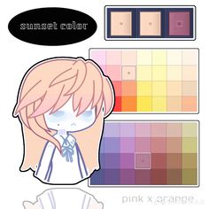 Cre : s.shark.x.x on TikTok Gacha Base Poses Cute, Fnaf Crafts, Shark Girl, School Study Ideas, Color Palette Challenge, Sketches Tutorial, Minecraft Creations, Collage Design