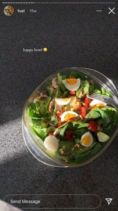 Healthy Lunch Instagram Story, Healthy Salad Aesthetic, Lunch Ig Story, Food Captions, Food Motivation, Healthy Bowls, Makanan Diet, Healthy Food Motivation, Healthy Lifestyle Food