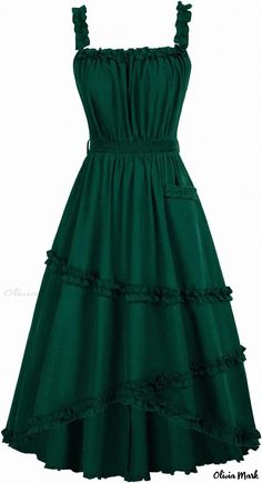 Olivia Mark - Elegant Floral Wrap Dress with Sleeveless Design Dresses For School, Forest Green Dress, Corset And Skirt, Forest Green Dresses, Dress Collar, Floral Wrap Dress, Floral Wraps, Elegant Party, Wrap Dress Floral