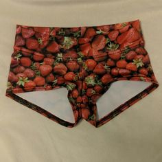 Brand New Without Tags. Never Worn, Only Tried On. Not Available For Purchase On Website Any More. Fitted Strawberry Print Bottoms For Summer, Cute Fitted Short Length Shorts, Cute Fitted Shorts, Cute Fitted Bottoms With Built-in Shorts, Cute Fitted High Waist Shorts, Printed Fitted Shorts For Vacation, Cute Fitted High-waist Shorts, Fitted Bottoms With Built-in Shorts In Cute Style, Cute Short Red Bottoms