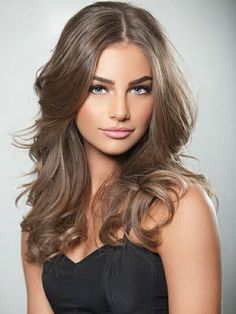 light ash brown hair - Google Search Light Ash Brown Hair Color, Light Ash Brown Hair, Which Hair Colour, Rambut Brunette, Ash Brown Hair Color, Brown Hair Shades, Ash Brown Hair, Brown Hair Dye, Color Decor