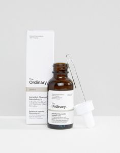 Ascorbyl Glucoside Solution by The Ordinary This item is excluded from promo Aims to brighten skin tone and reduce signs of aging Serum texture Contains vitamin C to illuminate your complexion Apply to face morning and evening Presented in UV-protected packaging Carry out patch test before use Product is non-returnable for hygiene reasons Ascorbyl Glucoside Solution 12%, The Ordinary Ascorbyl Glucoside, Argan Oil Benefits, Vitamin F, The Ordinary Skincare, Organic Argan Oil, Moroccan Argan Oil, Brighten Skin Tone, Oil Benefits