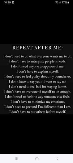 How To Not Care, Your 30s, Repeat After Me, Working On Me, Self Healing Quotes, Self Love Affirmations, Positive Self Affirmations