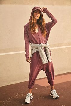 Onesie Outfit Women, Onesie Outfit, Short One Piece, Cotton Jumpsuit, Hot Shots, Medium Dress, Long Sleeve Onesie, Cherry Pie