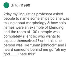 Ship Names, Funny Tumblr Posts, Johnlock, Text Posts, Tumblr Posts, Tumblr Funny, Bones Funny, Funny Posts, Funny Photos