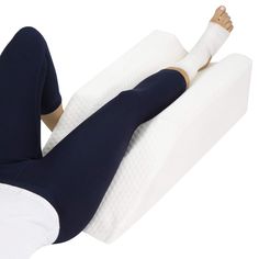 PRICES MAY VARY. SUPPORT, ELEVATE AND IMMOBILIZE: Ideal for elevating the knee, leg and ankle following surgery or injury, the Xtra-Comfort knee elevation pillow provides stabilizing support with soft cushioning greater comfort. The single-leg elevation cushion can be used to support either the left or right leg, holding it in place with a wide, contoured channel that easily accommodates bandages and casts. OPTIMAL INCLINE AND ELEVATION: Properly positioning the knee, leg and ankle, the knee ele Acl Surgery, Swollen Knee, Ankle Surgery, Leg Pillow, Hip Surgery, Knee Replacement Surgery, Swollen Legs, Foot Injury, Injury Recovery