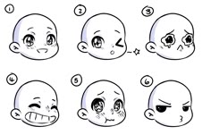 how to draw cartoon baby faces step by step drawing instructions for kids and beginners