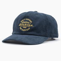 Dickies Corduroy Cap strikes the ideal balance between form and function, offering the classic styling of a baseball cap with the dynamic fabrication only corduroy can create. Perfect for everyday wear and tear, this cap is packed with long lasting durability that you can always count on from Dickies quality workwear. Clean Boy Aesthetic, Vintage Baseball Hats, Corduroy Cap, Vintage Baseball Caps, Vintage Pop, Boy Aesthetic, Air Force Blue, Guys Clothing Styles, Cool Hats