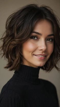 15 Fabulous Short Haircuts for Glamorous Women with Round Faces - TecArticles Medium Bob Curly Hair, Women's Medium Length Haircut, Haircuts With Bangs Round Face, Short Hairstyle For Thinner Hair, Short Haircut 2024, Short Hairstyle Round Face, Thick Hair Medium Length Haircuts, Short Hair Cuts For Women Thinner Hair, 2024 Medium Length Haircut